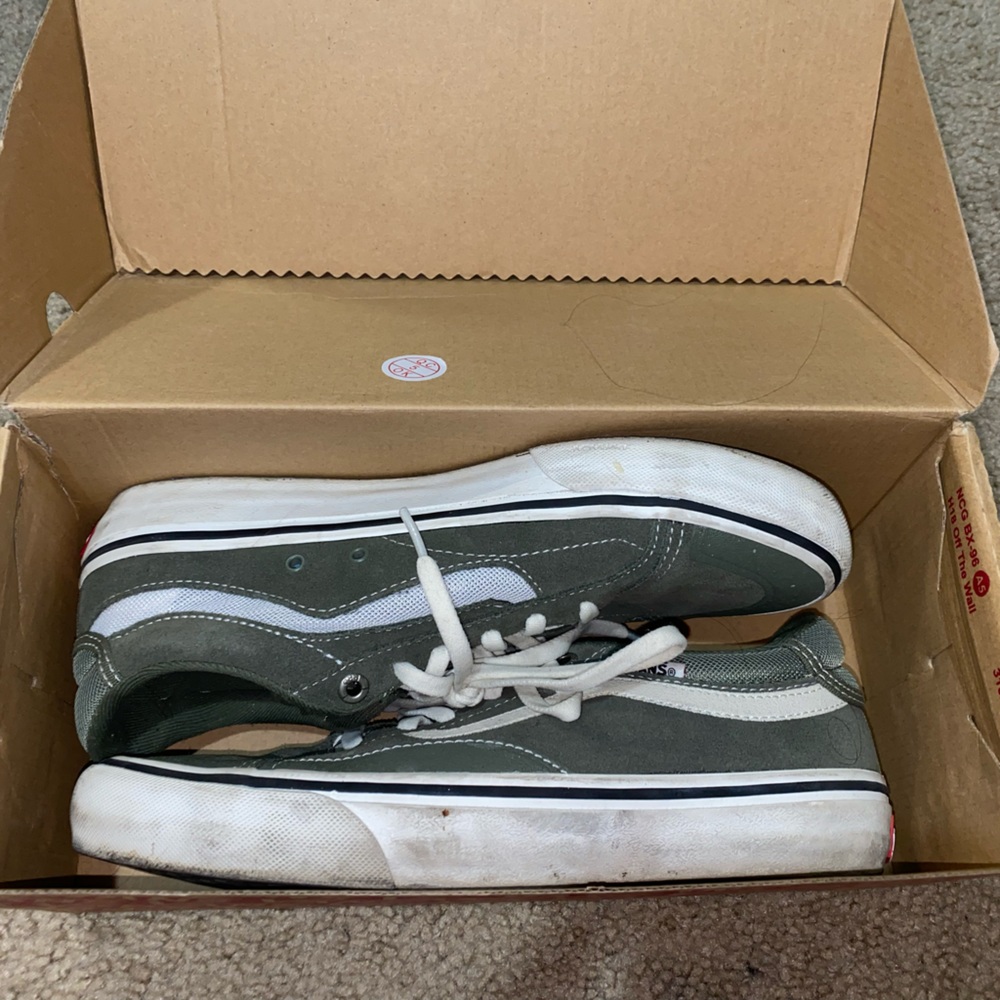 Slightly Worn Vans Canvas Shoes!